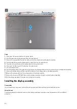 Предварительный просмотр 46 страницы Alienware m17 R5 AMD Service Manual