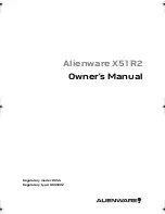 Предварительный просмотр 1 страницы Alienware X51 R2 Owner'S Manual