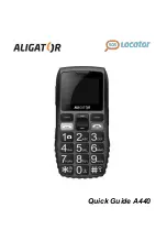 ALIGATOR A440 Quick Manual preview