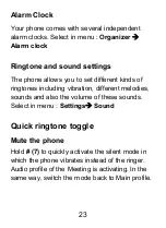 Preview for 23 page of ALIGATOR A440 Quick Manual