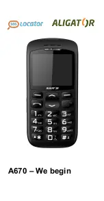 ALIGATOR A670 Manual preview