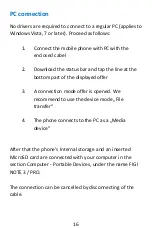 Preview for 16 page of ALIGATOR FIGI NOTE 3 Instructions For Use Manual