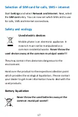 Preview for 17 page of ALIGATOR FIGI NOTE 3 Instructions For Use Manual