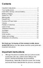 Preview for 2 page of ALIGATOR R30 eXtremo Quick Start Manual