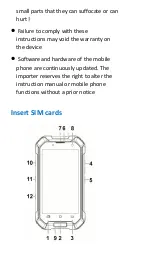 Preview for 6 page of ALIGATOR RX550 eXtremo Quick Manual