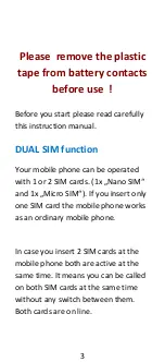 Preview for 3 page of ALIGATOR S6000 Duo Quick Manual