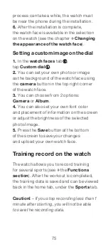 Preview for 76 page of ALIGATOR Watch Grace Manual