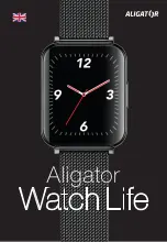 ALIGATOR Watch Life Manual preview