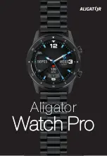 ALIGATOR WATCH PRO Manual preview