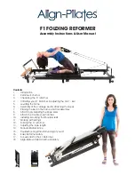 Align-Pilates F1 Assembly Instructions & User Manual preview