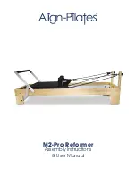 Align-Pilates M2-Pro Reformer Assembly Instructions & User Manual предпросмотр