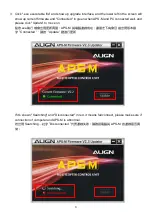 Preview for 3 page of Align APS-M Firmware Update