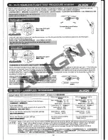 Предварительный просмотр 30 страницы Align Combo T-REX 550E Instruction Manual