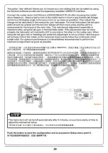 Предварительный просмотр 42 страницы Align microbeast plus HEGBP301T Instruction Manual