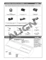 Preview for 4 page of Align Super Combo T-Rex 700E F3C KX018E06T Instruction Manual