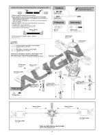 Предварительный просмотр 9 страницы Align Super Combo T-Rex 700E F3C KX018E06T Instruction Manual