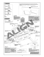 Предварительный просмотр 13 страницы Align Super Combo T-Rex 700E F3C KX018E06T Instruction Manual