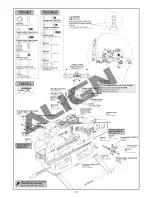 Предварительный просмотр 14 страницы Align Super Combo T-Rex 700E F3C KX018E06T Instruction Manual