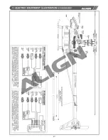 Preview for 24 page of Align Super Combo T-Rex 700E F3C KX018E06T Instruction Manual