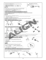 Preview for 30 page of Align Super Combo T-Rex 700E F3C KX018E06T Instruction Manual