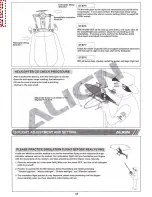 Preview for 39 page of Align Super Combo TREX 500PRO DFC RH50E01XT Manual / Part Finder