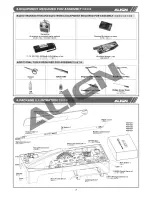 Preview for 4 page of Align T-REX 450PRO Instruction Manual