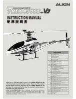 Preview for 1 page of Align T-Rex 450SE new V2 Instruction Manual