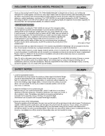 Preview for 2 page of Align T-rex 450SE Instruction Manual