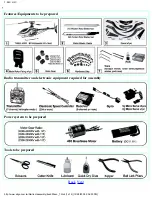 Предварительный просмотр 3 страницы Align T-REX 450X Manual