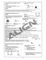 Preview for 30 page of Align T-REX 600ESP Instruction Manual