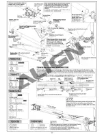 Preview for 18 page of Align T-REX 700E F3C V2 KX018E11T Instruction Manual