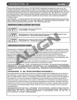 Preview for 2 page of Align Trex 150 SFC RH15E01XT Instruction Manual