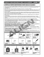 Preview for 7 page of Align Trex 150 SFC RH15E01XT Instruction Manual