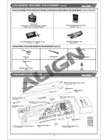 Preview for 4 page of Align Trex 250 SE KX019005T Instruction Manual