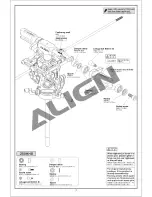 Preview for 8 page of Align Trex 250 SE KX019005T Instruction Manual