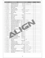 Preview for 37 page of Align Trex 250 SE KX019005T Instruction Manual