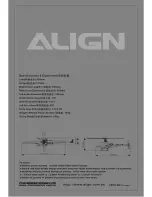 Preview for 40 page of Align Trex 250 SE KX019005T Instruction Manual