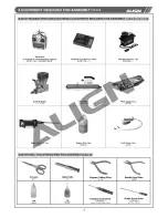 Предварительный просмотр 4 страницы Align Trex 600 Nitro KX0160NPTL Instruction Manual