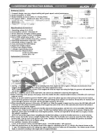 Preview for 28 page of Align Trex 600 Nitro KX0160NPTL Instruction Manual