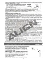 Preview for 33 page of Align Trex 600 Nitro KX0160NPTL Instruction Manual