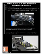 Preview for 3 page of Align Trex 700 Electric conversion Nstallation Instructions