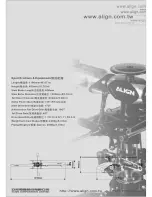 Preview for 40 page of Align Trex600 ESP KX016013T Instruction Manual