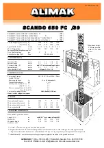 Предварительный просмотр 67 страницы Alimak Scando 650 DOL Technical Description