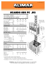 Предварительный просмотр 71 страницы Alimak Scando 650 DOL Technical Description