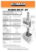 Предварительный просмотр 73 страницы Alimak Scando 650 DOL Technical Description