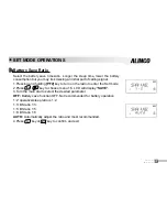 Preview for 64 page of Alinco DJ-100 Instruction Manual