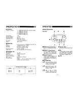 Preview for 3 page of Alinco DJ-160E Instruction Manual