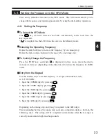 Preview for 23 page of Alinco DJ-175 E Instruction Manual