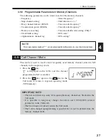 Preview for 27 page of Alinco DJ-175 E Instruction Manual