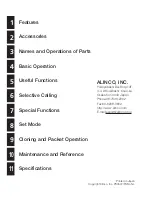 Preview for 60 page of Alinco DJ-175 E Instruction Manual